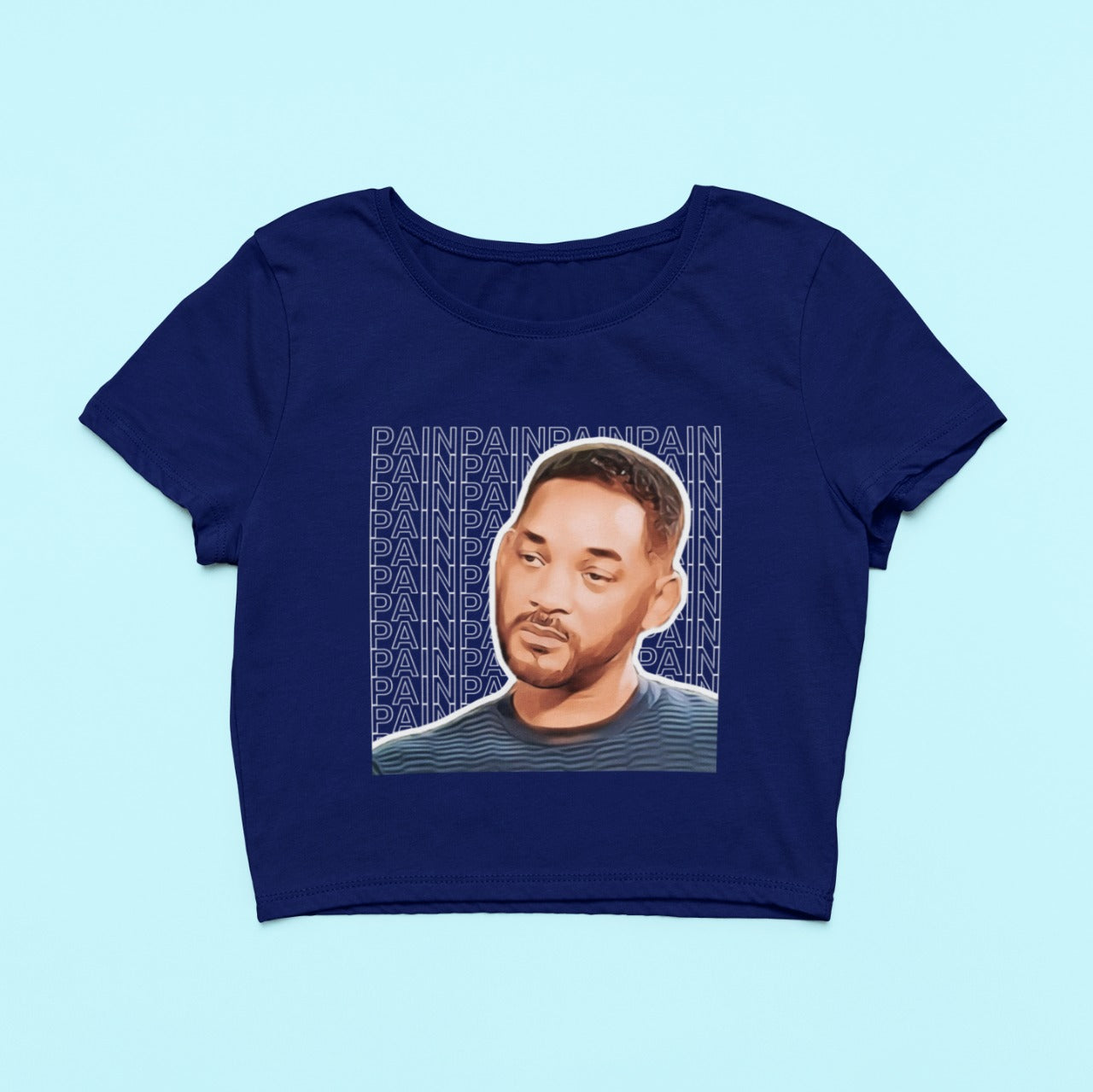 Sad Smith Crop Top