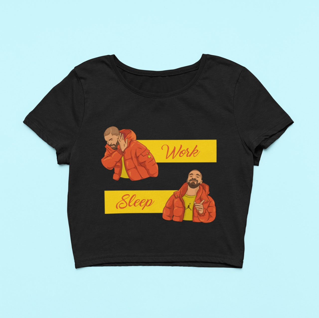Hotline Bling Meme Crop Top