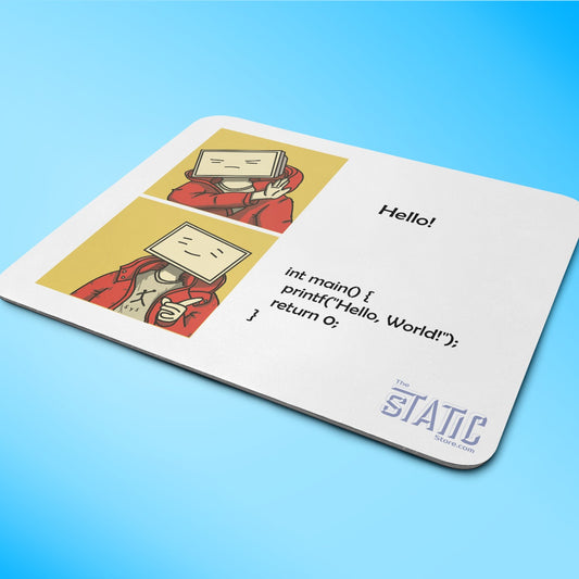 Hello World! Mouse Pad