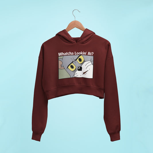 Unsettled Tom Crop Hoodie