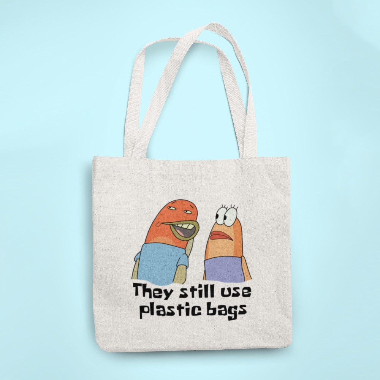 They Don't Use Tote Bag with Zipper