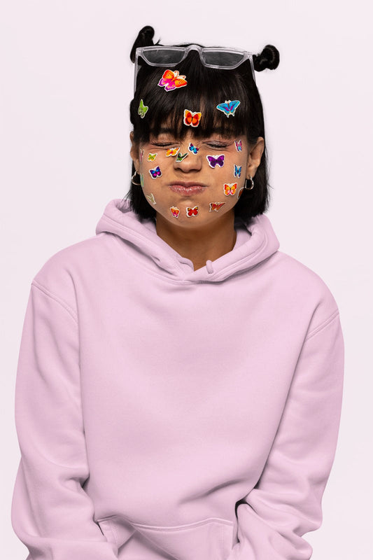 Baby Pink Hoodie || Essentials
