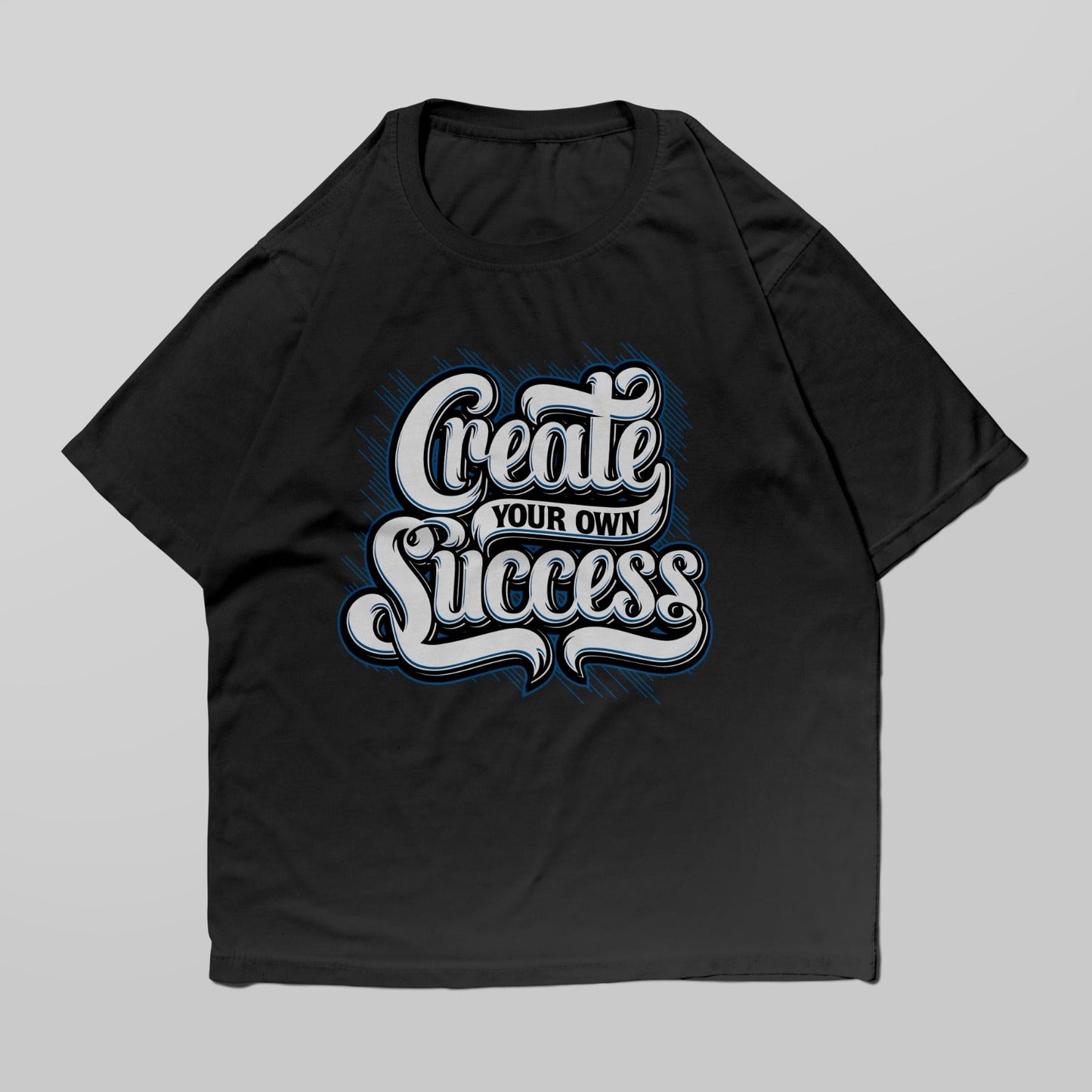 Create Your Own Success Graffiti Oversized T-shirt