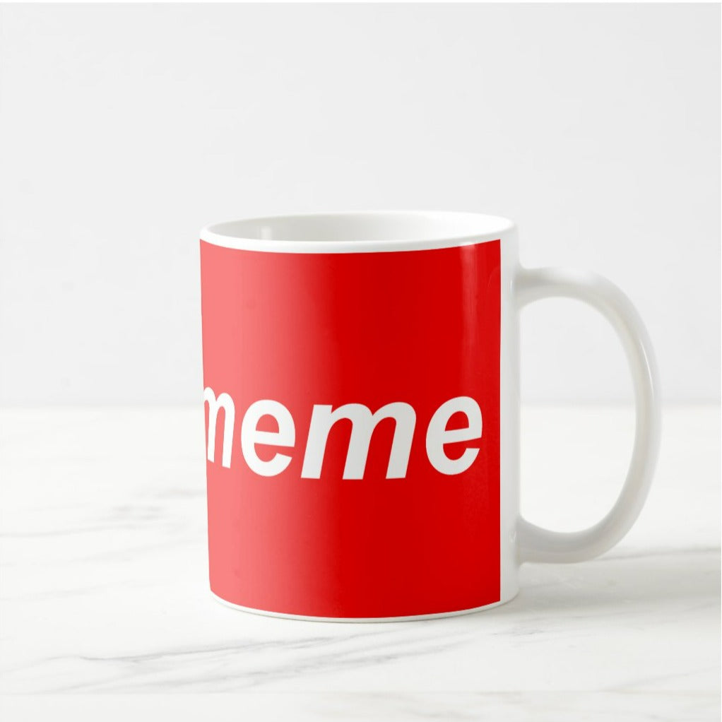supreme meme suprememe coffee mug fashion