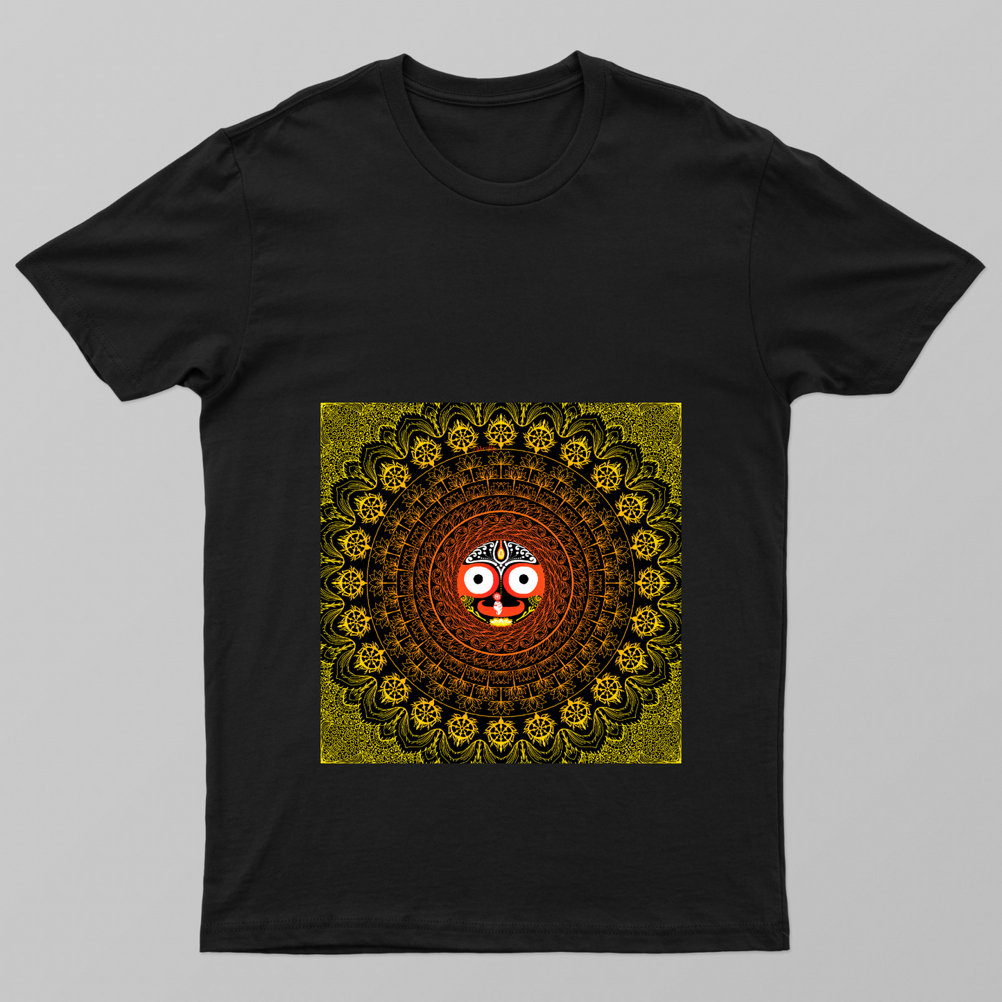 Shree Jagannath Mandala design t-shirt Tee by Shradha Suman Nayak 