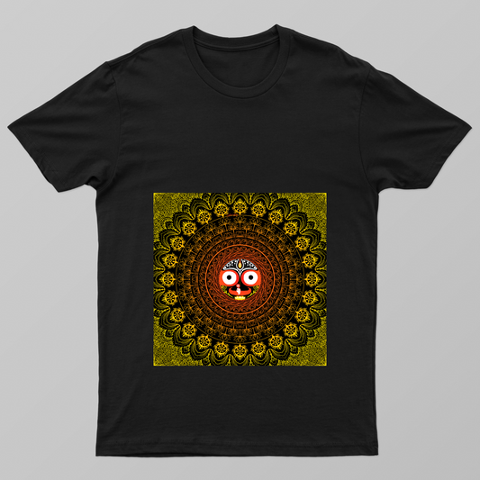 Shree Jagannath Mandala design t-shirt Tee by Shradha Suman Nayak 