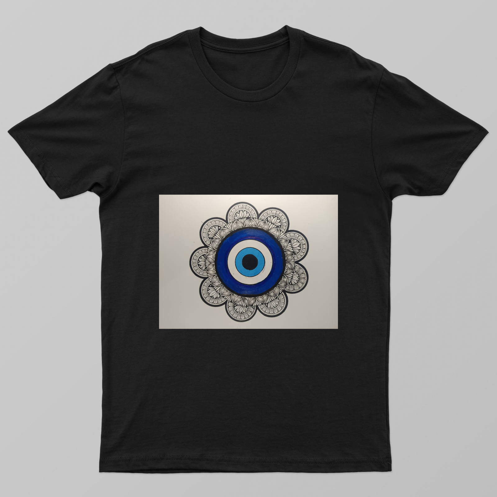 Evil Eye Mandala Tee by Neha Jain
