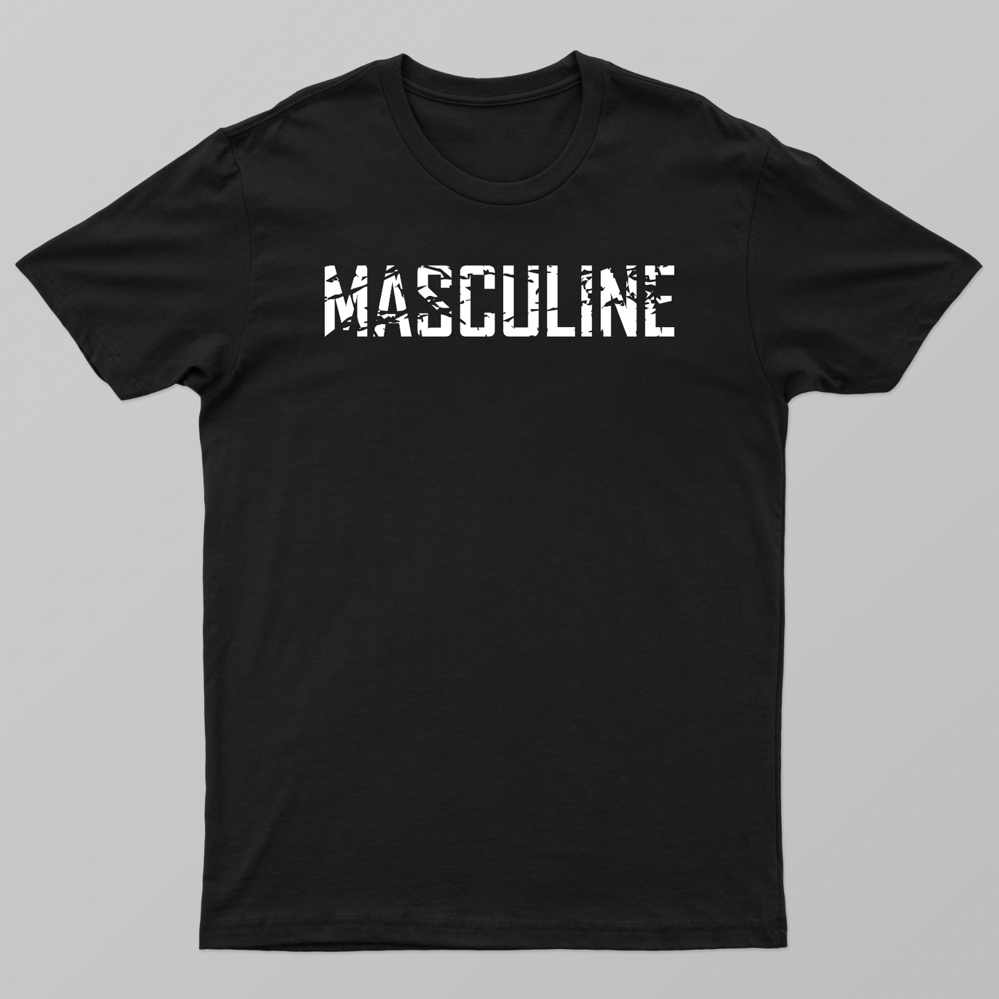 Masculine T-shirt Unisex T-shirt by Kunal Nischal