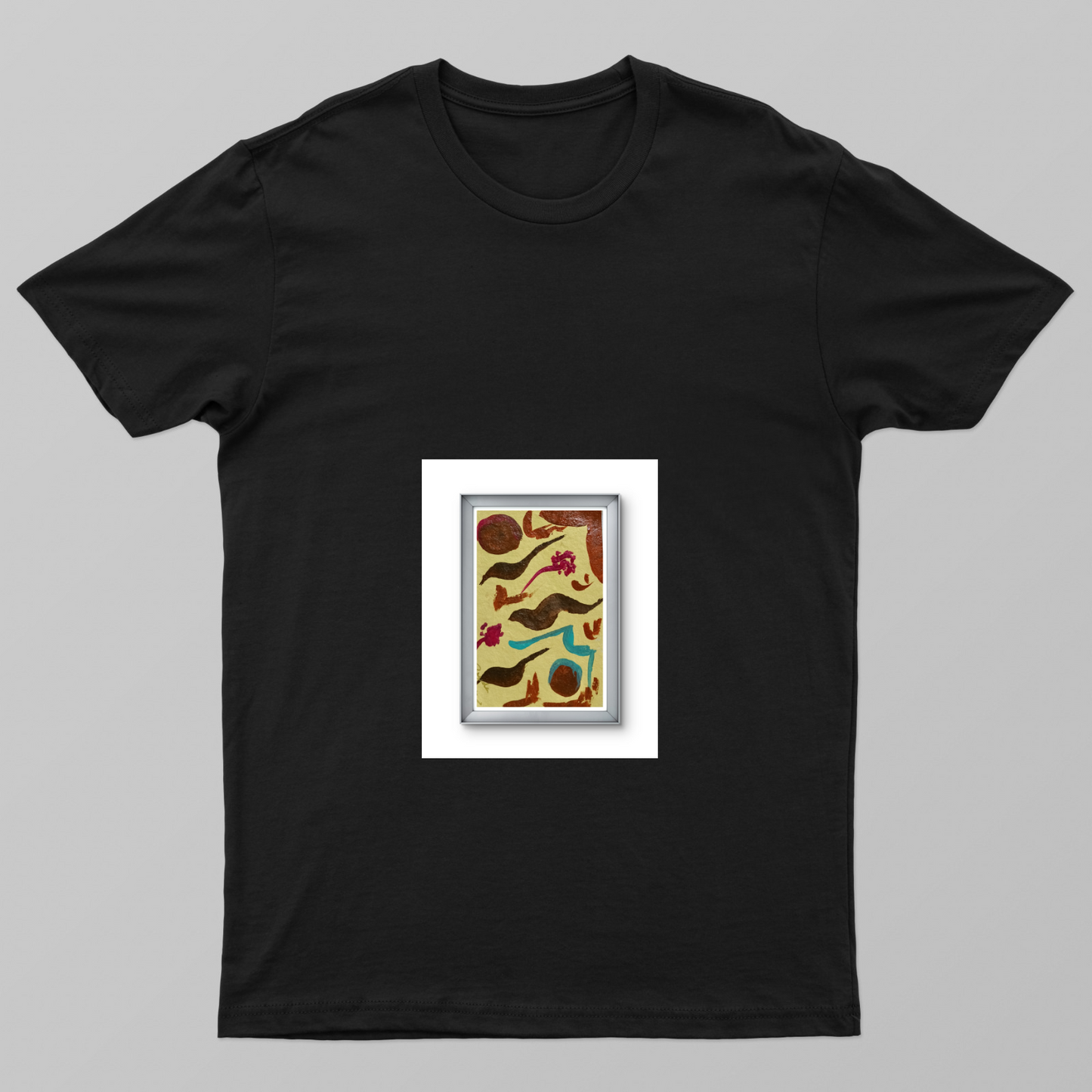 Ochre Language Unisex T-shirt by Syeda Semim Zahan