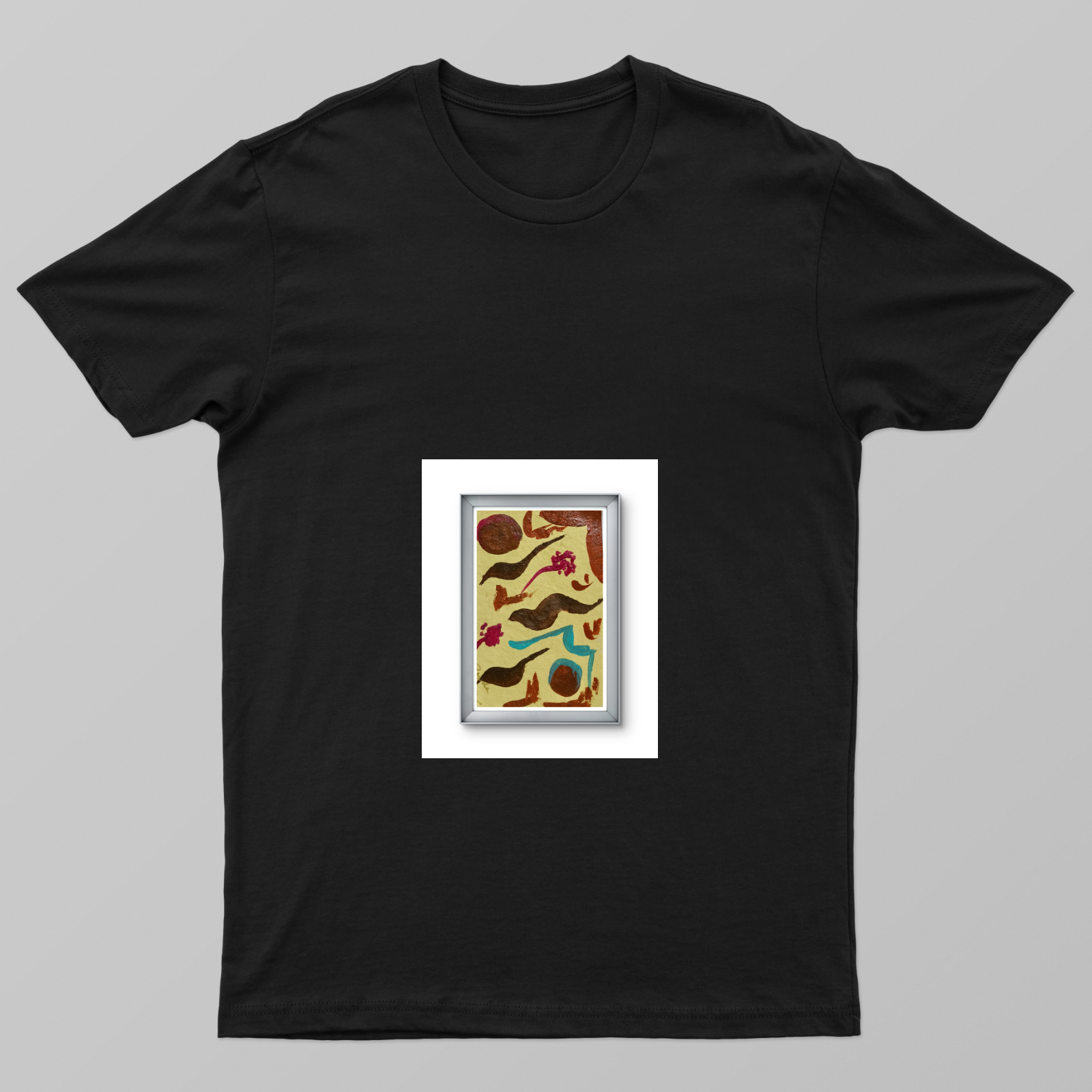 Ochre Language Unisex T-shirt by Syeda Semim Zahan