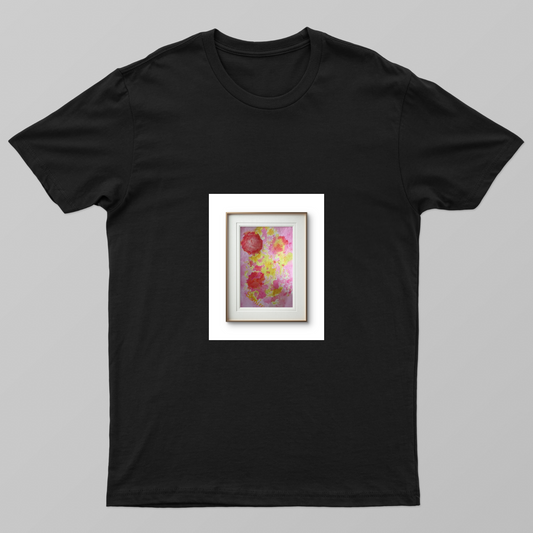 Held in Pink Unisex T-shirt by Syeda Semim Zahan