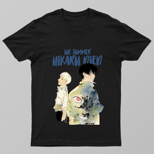 The Summer Hikaru Died | Psychological Horror Anime Illustration Inspired by the Manga Unisex T-shirt by Aditi Banerjee