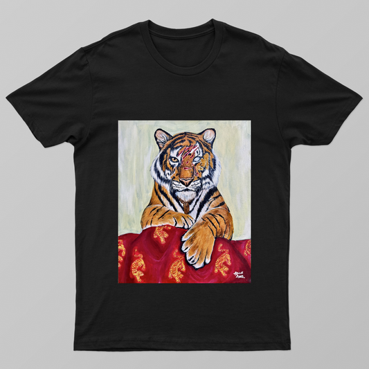 Inner Tiger Strength Unisex T-shirt by Nimrat Brar
