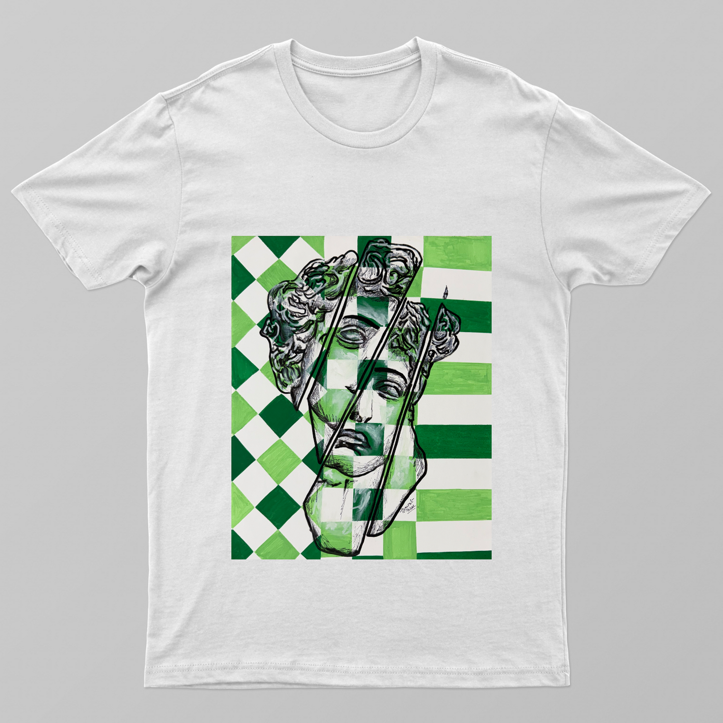 Rearrange and unlearn Unisex T-shirt by Nimrat Brar