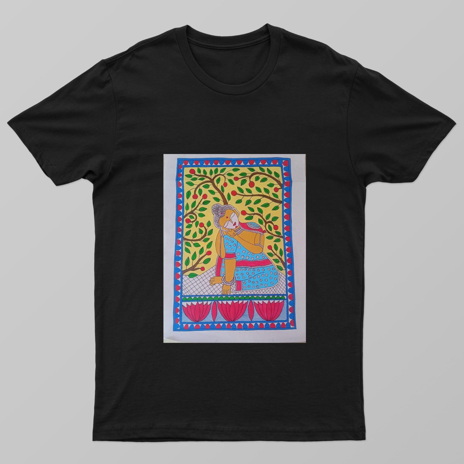 Meditation time t-shirts Unisex T-shirt by Antara Verma