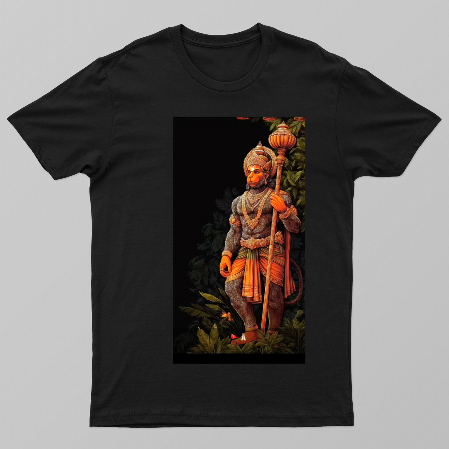 Hanuman Unisex T-shirt by Sowmya 