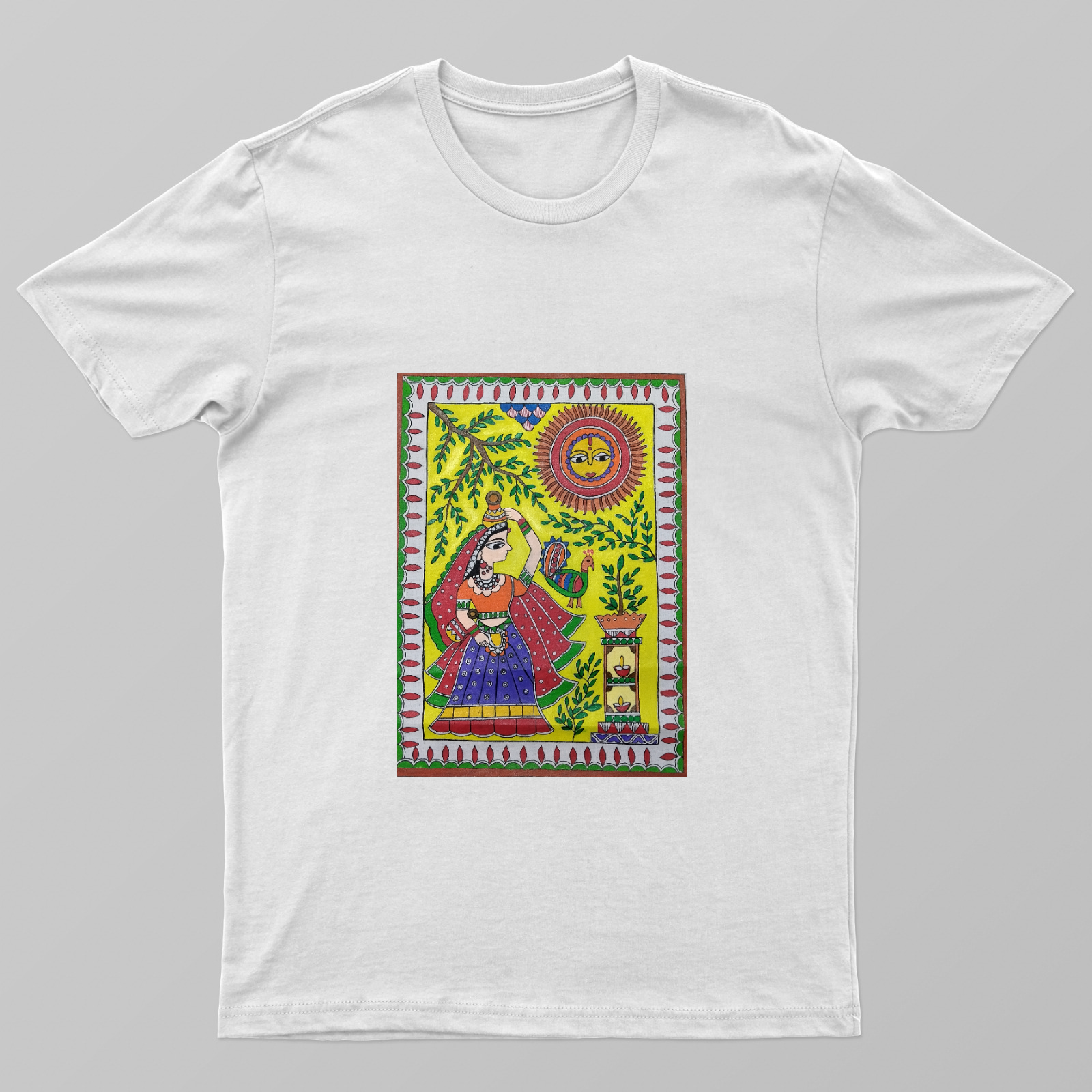 Traditional t-shirts showing rural culture Unisex T-shirt by Antara Verma