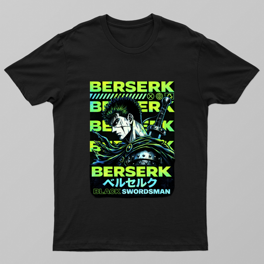 Guts Berserk Design Unisex T-shirt by Harjeet Singh Channa