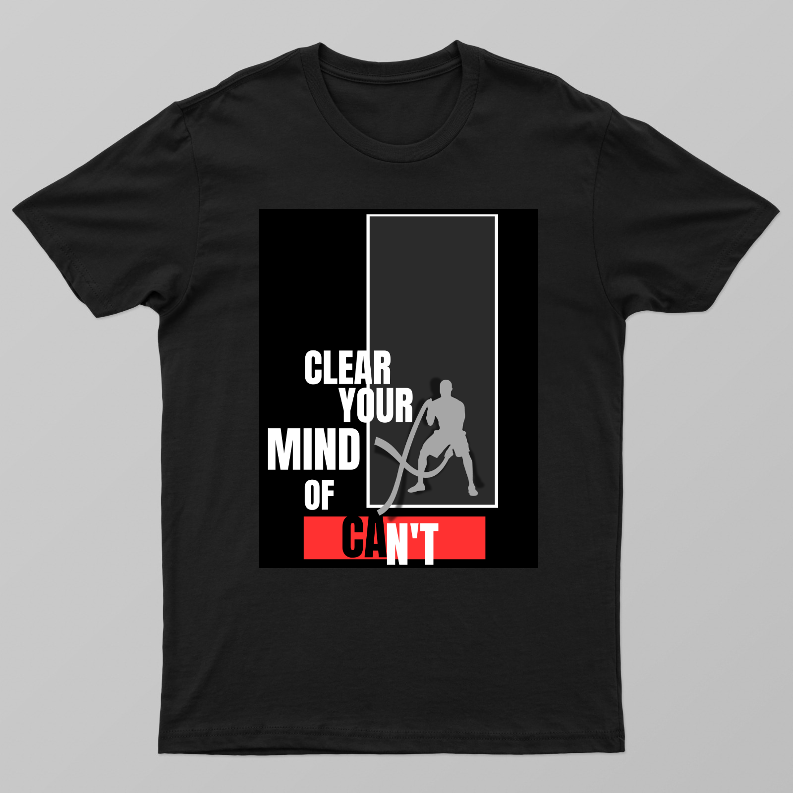 Fitness motivation design Unisex T-shirt by Akdesigns