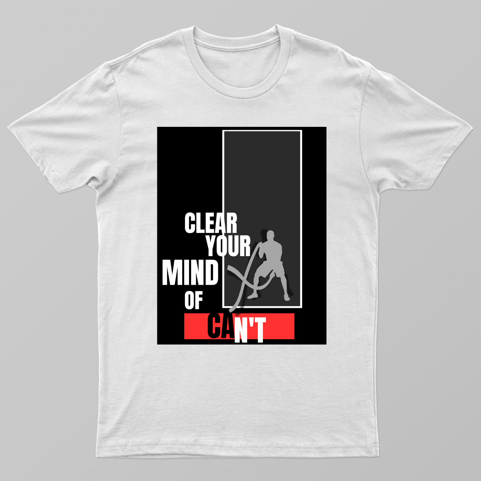 Fitness motivation design Unisex T-shirt by Akdesigns