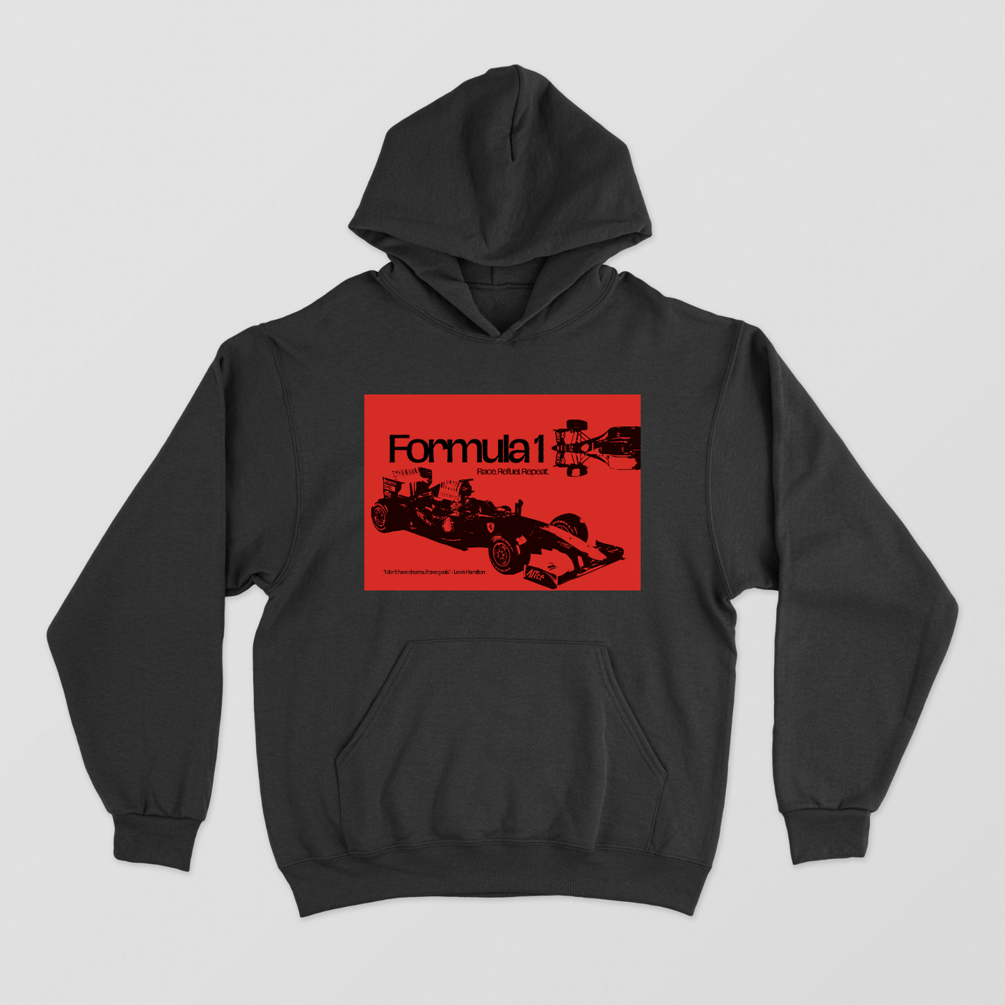 F1 formula 1 design hoodie Unisex Hoodie by Pranjal Turang