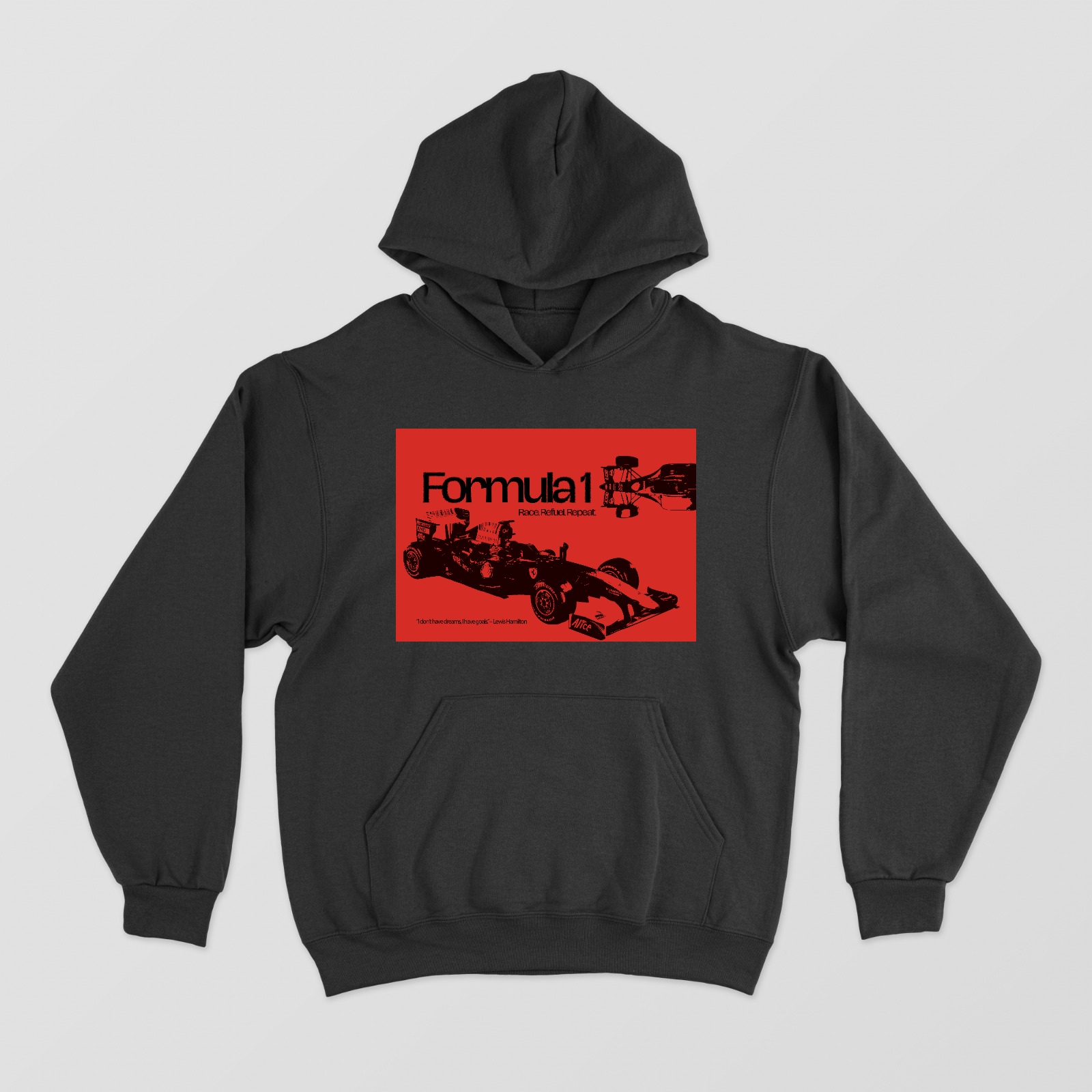 F1 formula 1 design hoodie Unisex Hoodie by Pranjal Turang