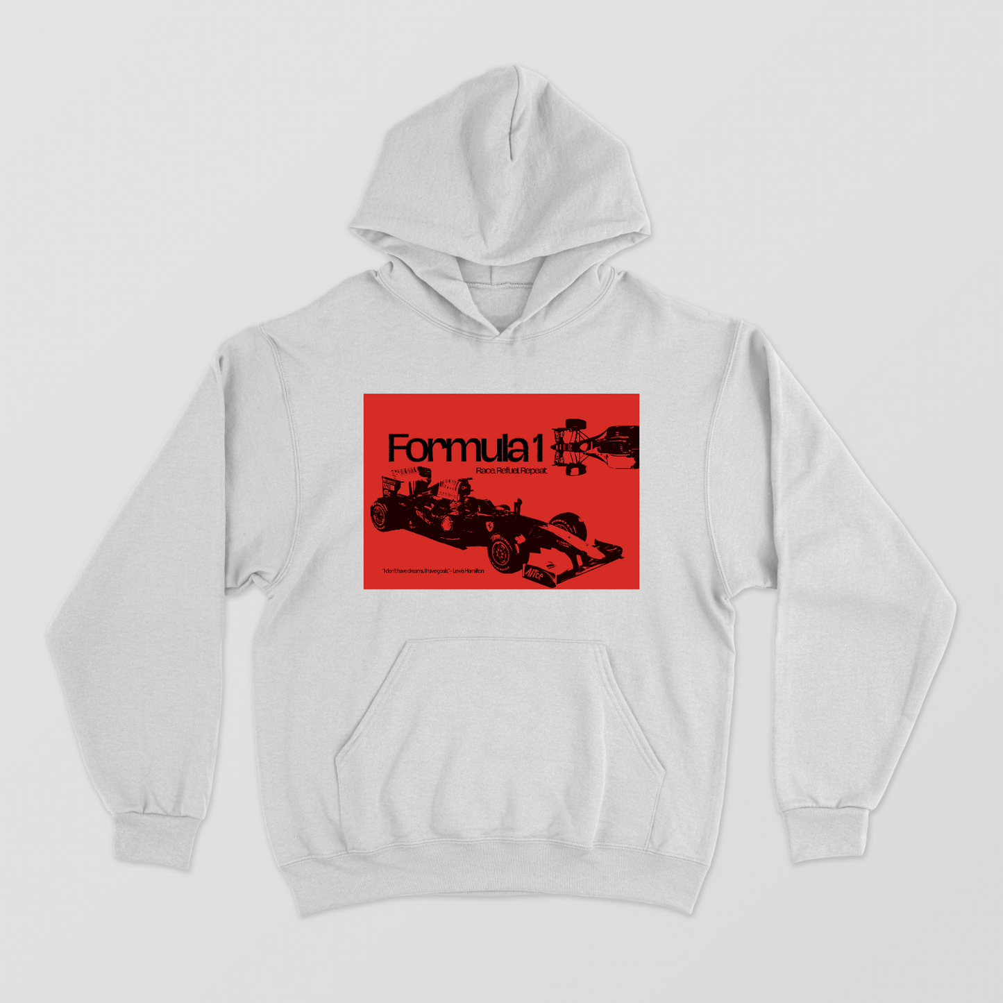 F1 formula 1 design hoodie Unisex Hoodie by Pranjal Turang