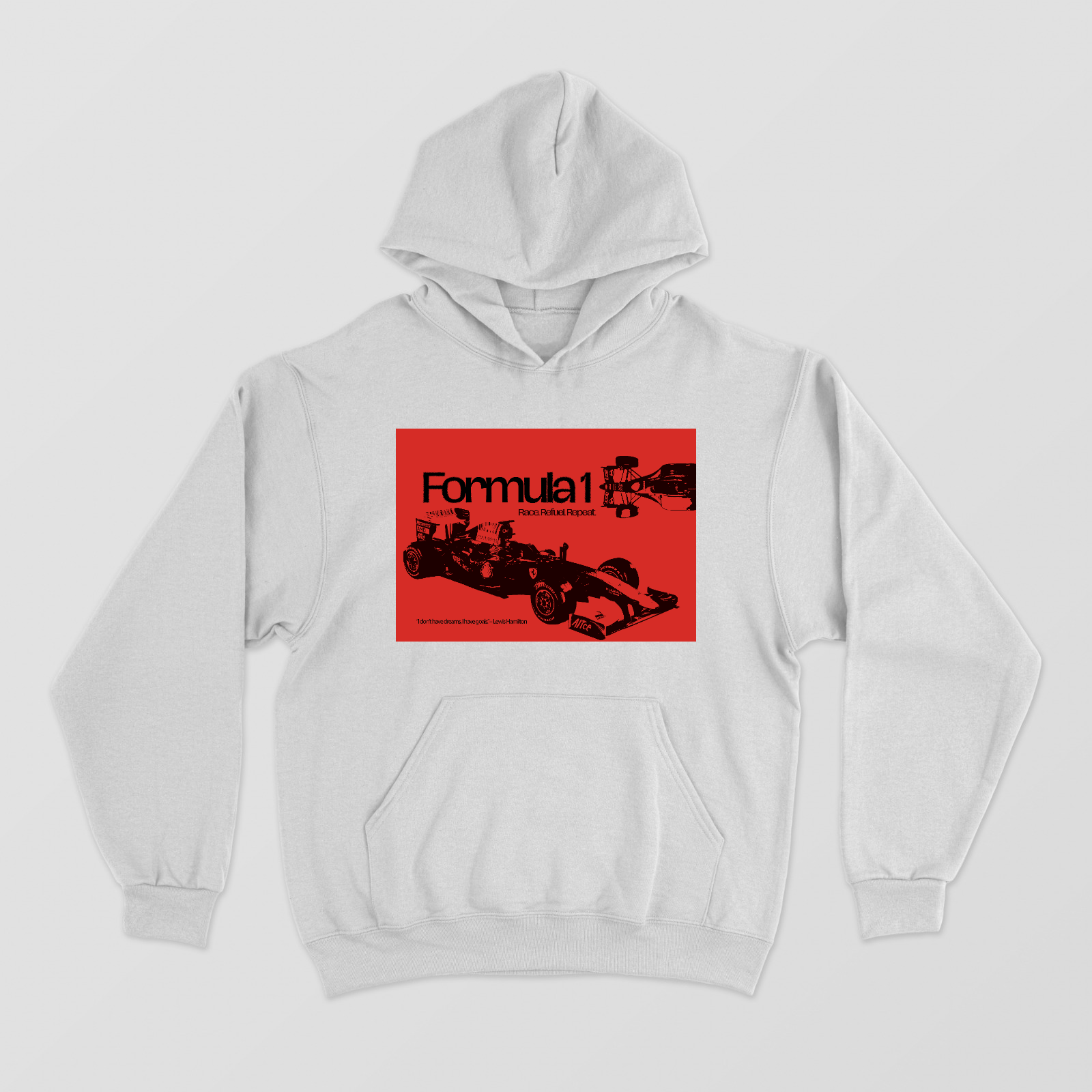 F1 formula 1 design hoodie Unisex Hoodie by Pranjal Turang