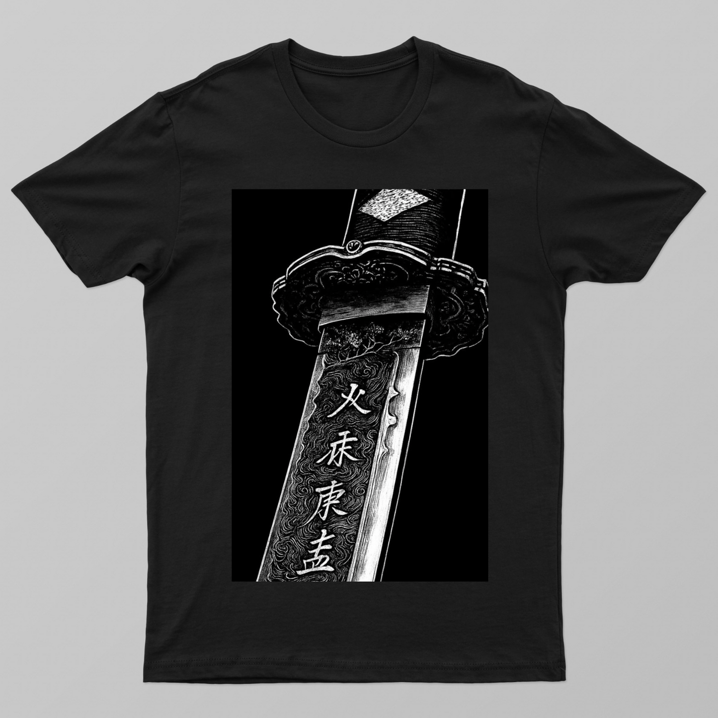 Blade of darkness Unisex T-shirt by Omm prakash sahoo 