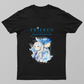 Frieren Beyond Journey’s End | Frieren & Himmel Fantasy Anime Watercolor Illustration Unisex T-shirt by Aditi Banerjee