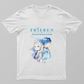 Frieren Beyond Journey’s End | Frieren & Himmel Fantasy Anime Watercolor Illustration Unisex T-shirt by Aditi Banerjee
