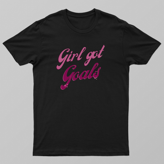 Girl got Goals Unisex T-shirt by Arijit Bokshi