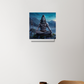Lord Shiva Acrylic Square Poster by Arijit Bokshi
