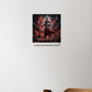 Lord Shiva Acrylic Square Poster by Arijit Bokshi