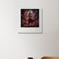 Lord Shiva Acrylic Square Poster by Arijit Bokshi