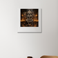 Lord Shiva Acrylic Square Poster by Arijit Bokshi