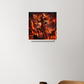Lord Shiva Acrylic Square Poster by Arijit Bokshi