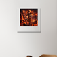 Lord Shiva Acrylic Square Poster by Arijit Bokshi
