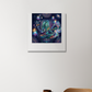 Lord Shiva Acrylic Square Poster by Arijit Bokshi