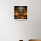 Lord Shiva Acrylic Square Poster by Arijit Bokshi