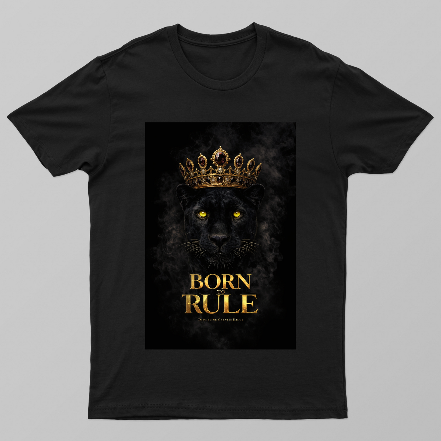 King Panther Crown - Luxury Streetwear Graphic T-Shirt Unisex T-shirt by Vaghela Jayendrasinh