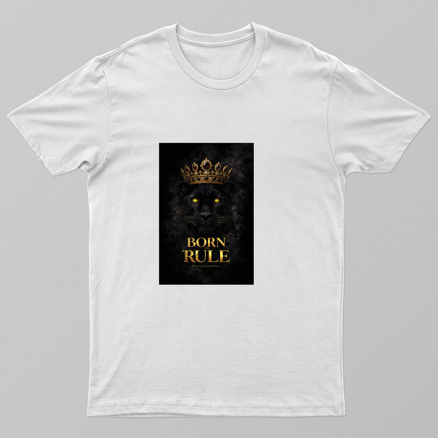 King Panther Crown - Luxury Streetwear Graphic T-Shirt Unisex T-shirt by Vaghela Jayendrasinh