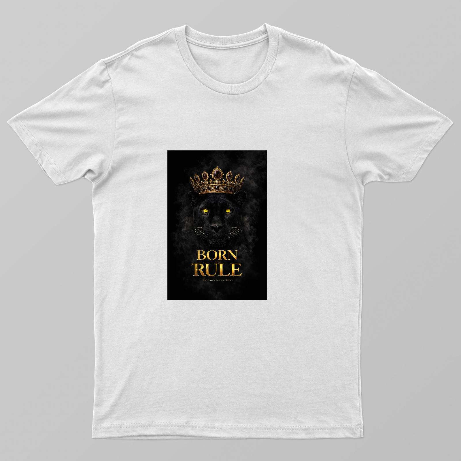 King Panther Crown - Luxury Streetwear Graphic T-Shirt Unisex T-shirt by Vaghela Jayendrasinh