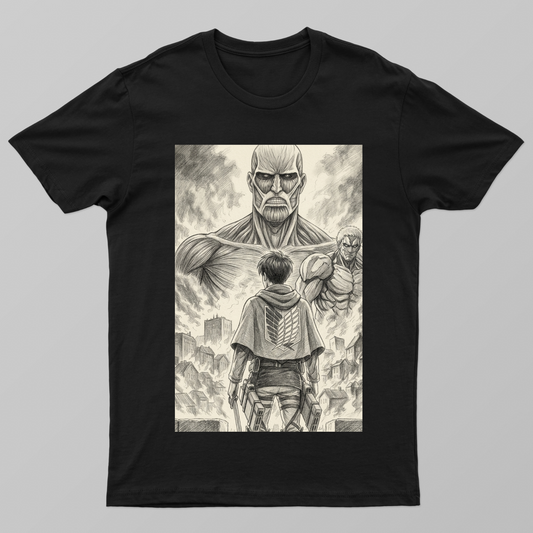 Attack on Titan Unisex T-shirt by Chirayush Rajput