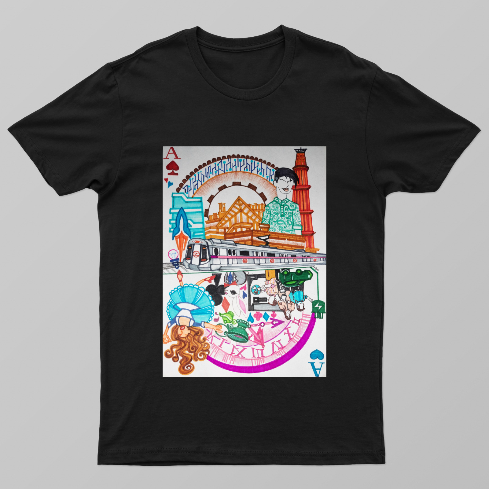 IIT Delhi & Beyond Unisex T-shirt by Satyam Kushwaha