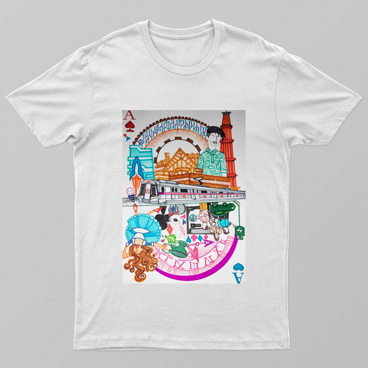 IIT Delhi & Beyond Unisex T-shirt by Satyam Kushwaha