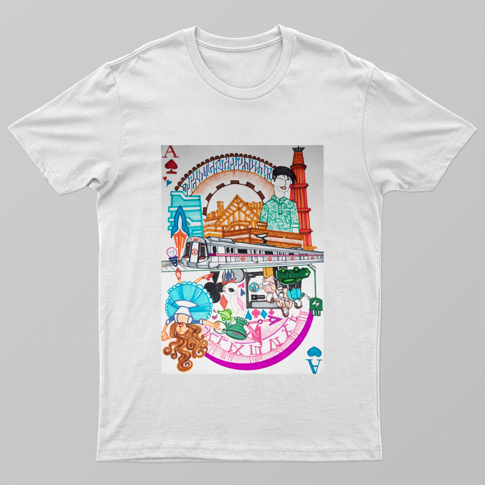 IIT Delhi & Beyond Unisex T-shirt by Satyam Kushwaha