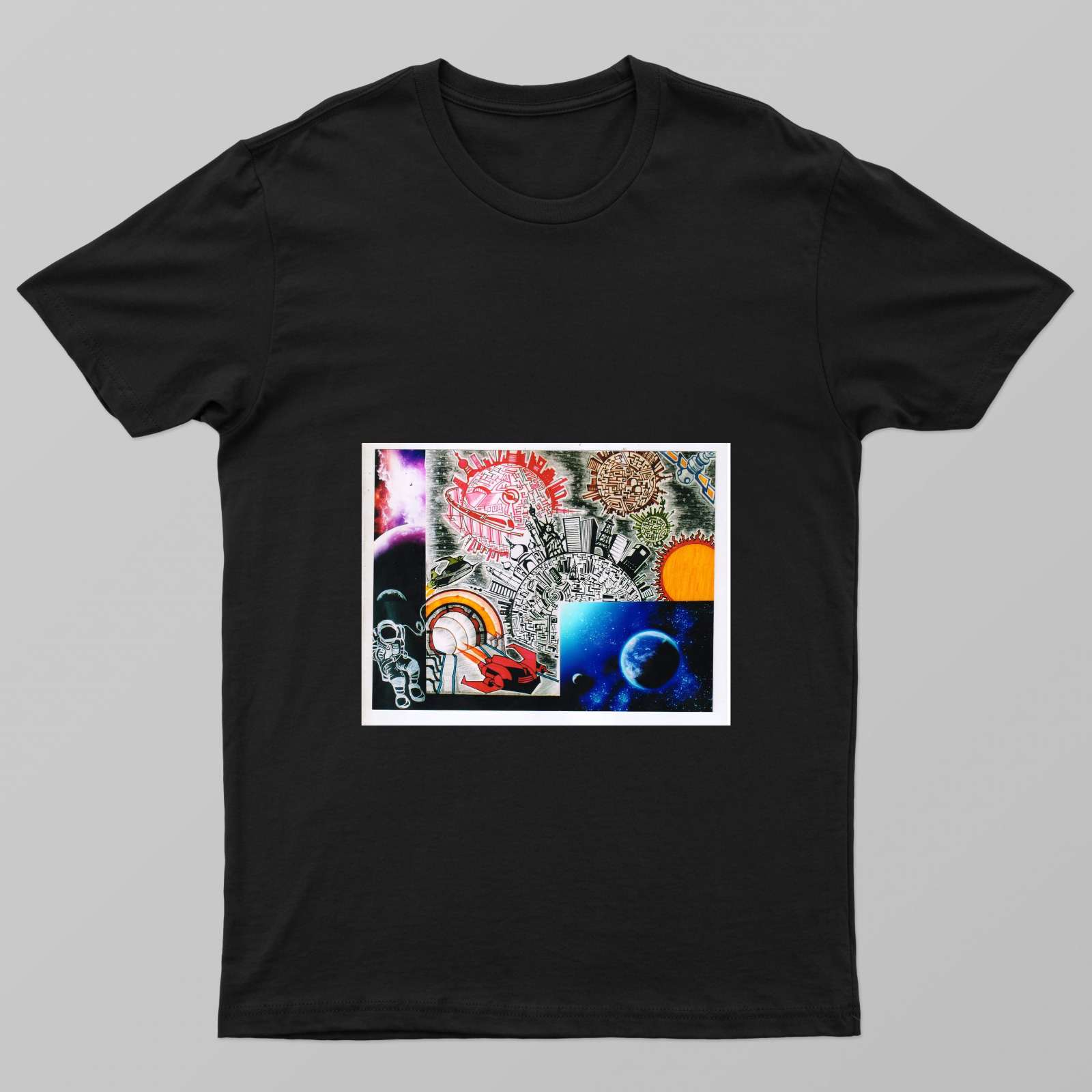 Civilization Unisex T-shirt by Satyam Kushwaha