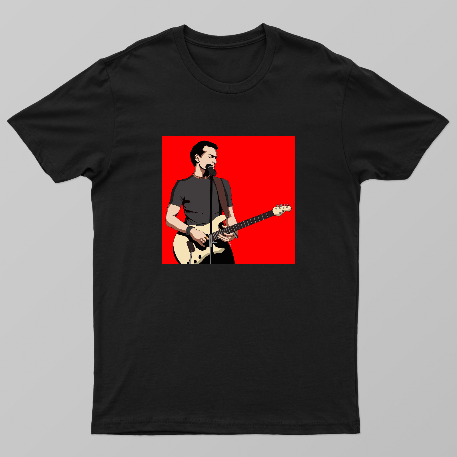 ROCKSTAR Unisex T-shirt by Minarv Rubul Doley