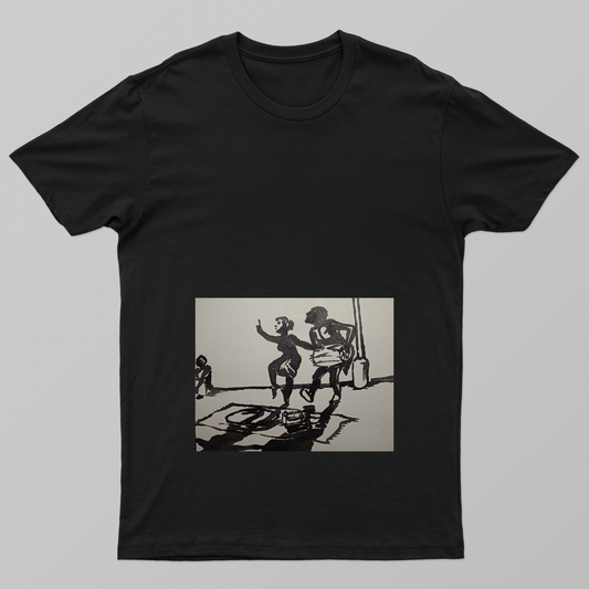 ©nce up©n ©ld Times ... Unisex T-shirt by Pallab Chakraborty 